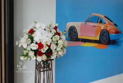 汽車展間花藝佈置I